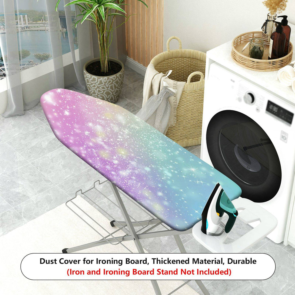 1-Piece Gradient Sparkle Star Glitter  Ironing Board Cover, Universal Size, Without Board