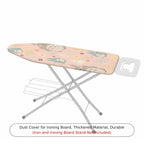 1-Piece Cute  Animals Pink  Ironing Board Cover, Universal Size, Without Board