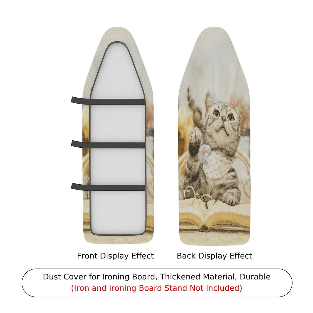1-Piece Cat Cute Cozy  Ironing Board Cover, Universal Size, Without Board