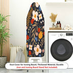 1-Piece Floral Pattern Strawberry Leaf  Ironing Board Cover, Universal Size, Without Board