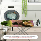 1-Piece Dog Nature Floral  Ironing Board Cover, Universal Size, Without Board