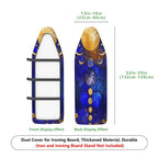 1-Piece Galaxy Stars Moon  Ironing Board Cover, Universal Size, Without Board
