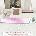 1-Piece Pink Galaxy Starry  Ironing Board Cover, Universal Size, Without Board