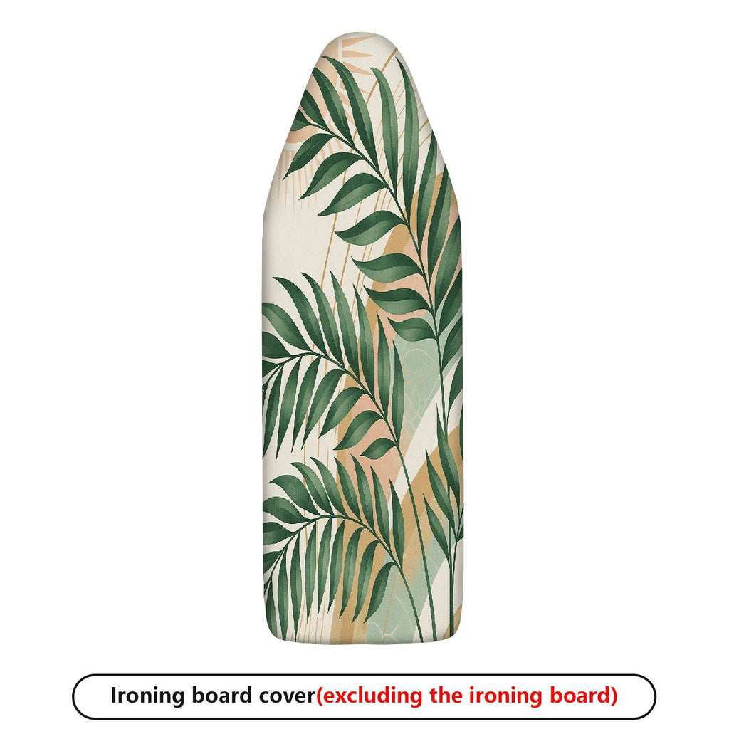 1-Piece Leaf Floral Tropical  Ironing Board Cover, Universal Size, Without Board