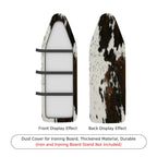 1-Piece Animal Print Black White Brown  Ironing Board Cover, Universal Size, Without Board