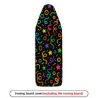 1-Piece Colorful Stars Confetti Party  Ironing Board Cover, Universal Size, Without Board