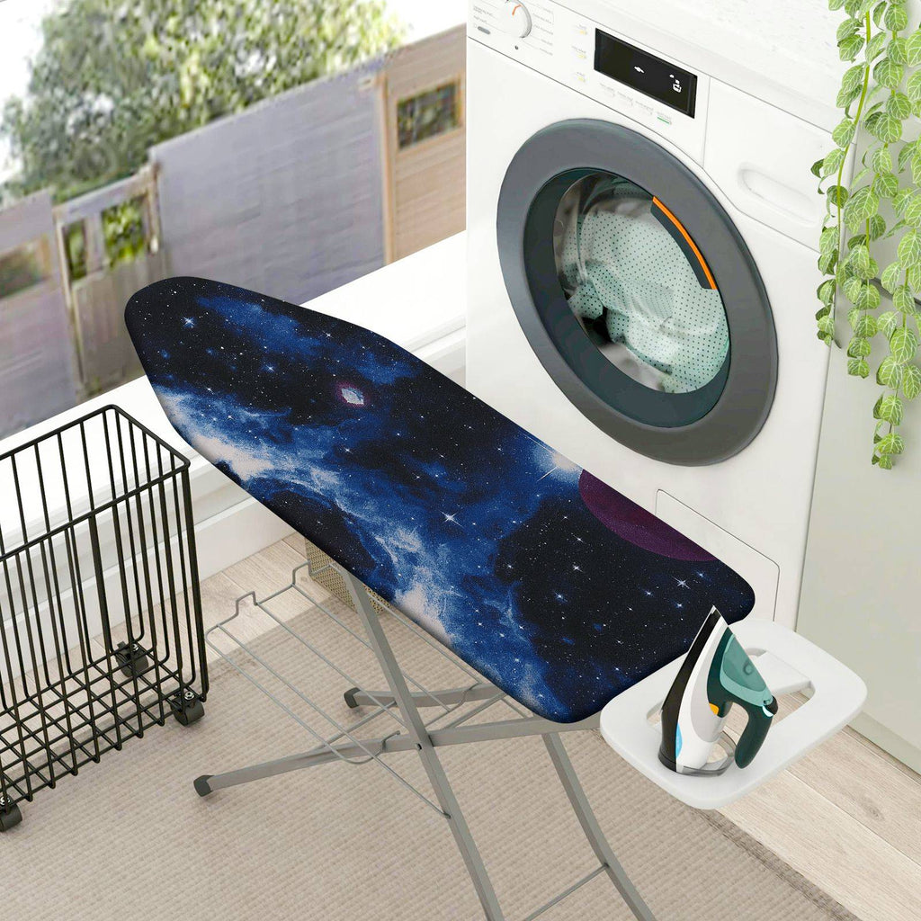 1-Piece Galaxy Space Stars  Ironing Board Cover, Universal Size, Without Board