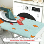 1-Piece Star Ribbon Pattern  Ironing Board Cover, Universal Size, Without Board