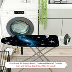 1-Piece Galaxy Moon Stars  Ironing Board Cover, Universal Size, Without Board