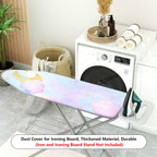 1-Piece Starry Sky Moon Cloud  Ironing Board Cover, Universal Size, Without Board