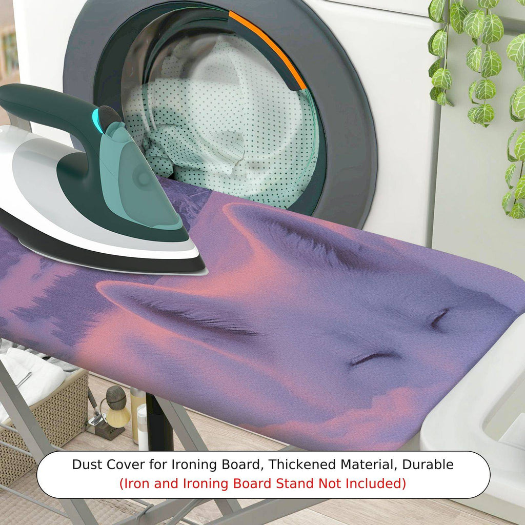 1-Piece Sunset Forest Animal  Ironing Board Cover, Universal Size, Without Board