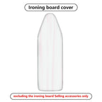 1-Piece White Pink Minimalist Striped  Ironing Board Cover, Universal Size, Without Board