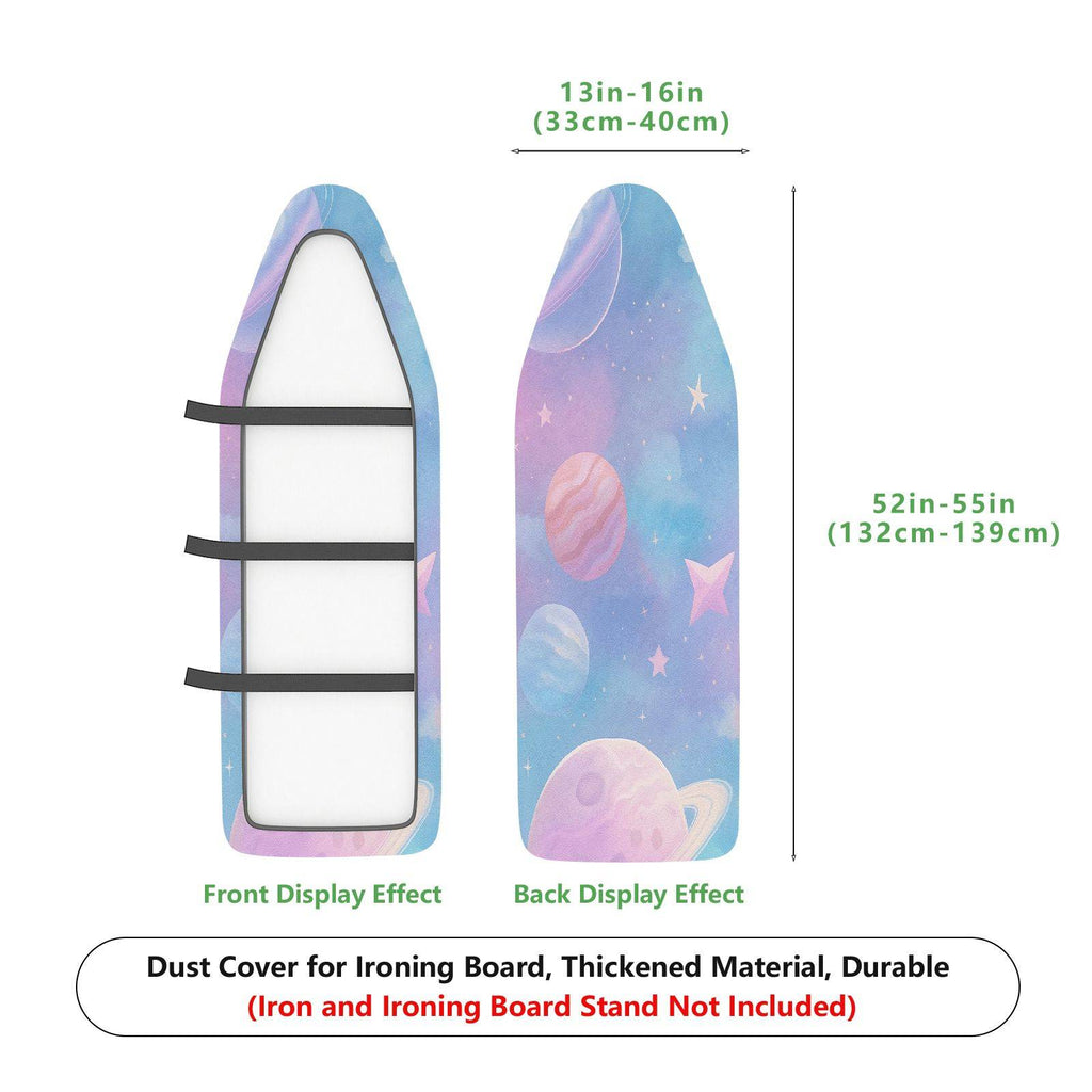 1-Piece Space Galaxy Star  Ironing Board Cover, Universal Size, Without Board