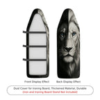 1-Piece Lion Animal Art Black  Ironing Board Cover, Universal Size, Without Board