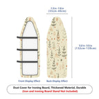 1-Piece Pine Tree Abstract Stars  Ironing Board Cover, Universal Size, Without Board