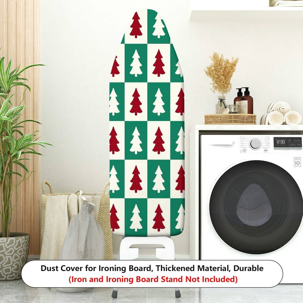 1-Piece Christmas Tree Pattern Festive Decoration Holiday Style  Ironing Board Cover, Universal Size, Without Board