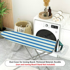 1-Piece Blue Striped Pattern Simple Style Classic  Ironing Board Cover, Universal Size, Without Board