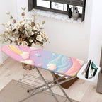 1-Piece Rainbow Clouds Stars  Ironing Board Cover, Universal Size, Without Board