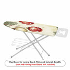 1-Piece Christmas Ornaments Pine Tree Snowfall  Ironing Board Cover, Universal Size, Without Board