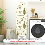 1-Piece Christmas Tree Gift Bow  Ironing Board Cover, Universal Size, Without Board