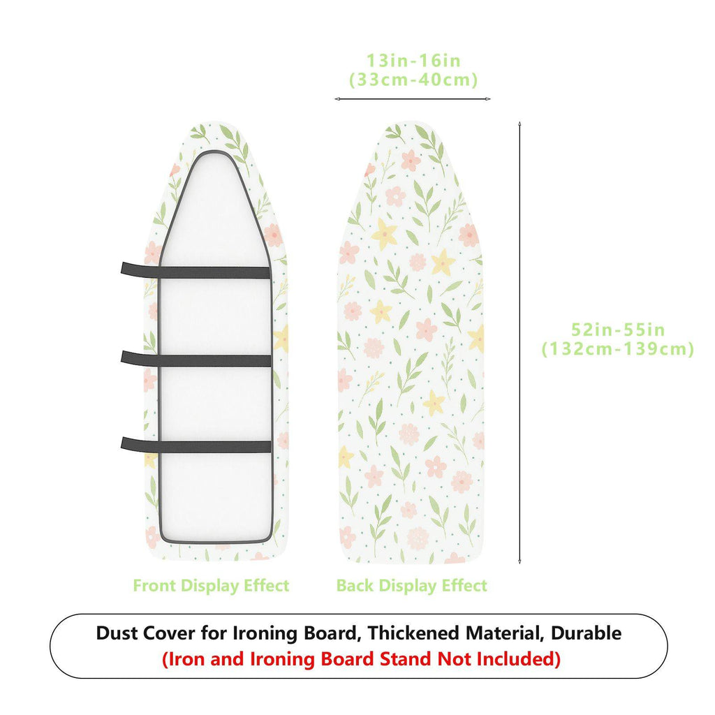 1-Piece Floral Leaf Star  Ironing Board Cover, Universal Size, Without Board