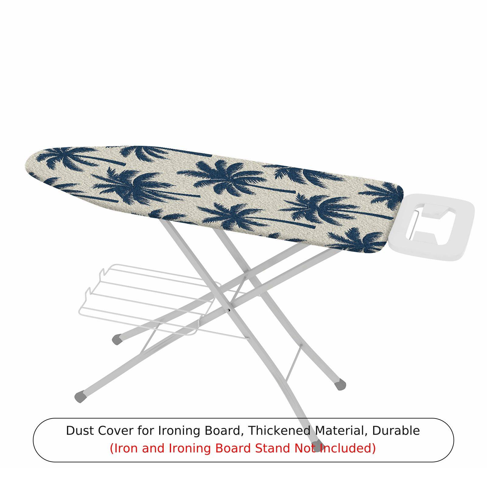1-Piece Palm Tree Tropical Beach  Ironing Board Cover, Universal Size, Without Board