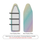 1-Piece Aurora Starry Pastel  Ironing Board Cover, Universal Size, Without Board