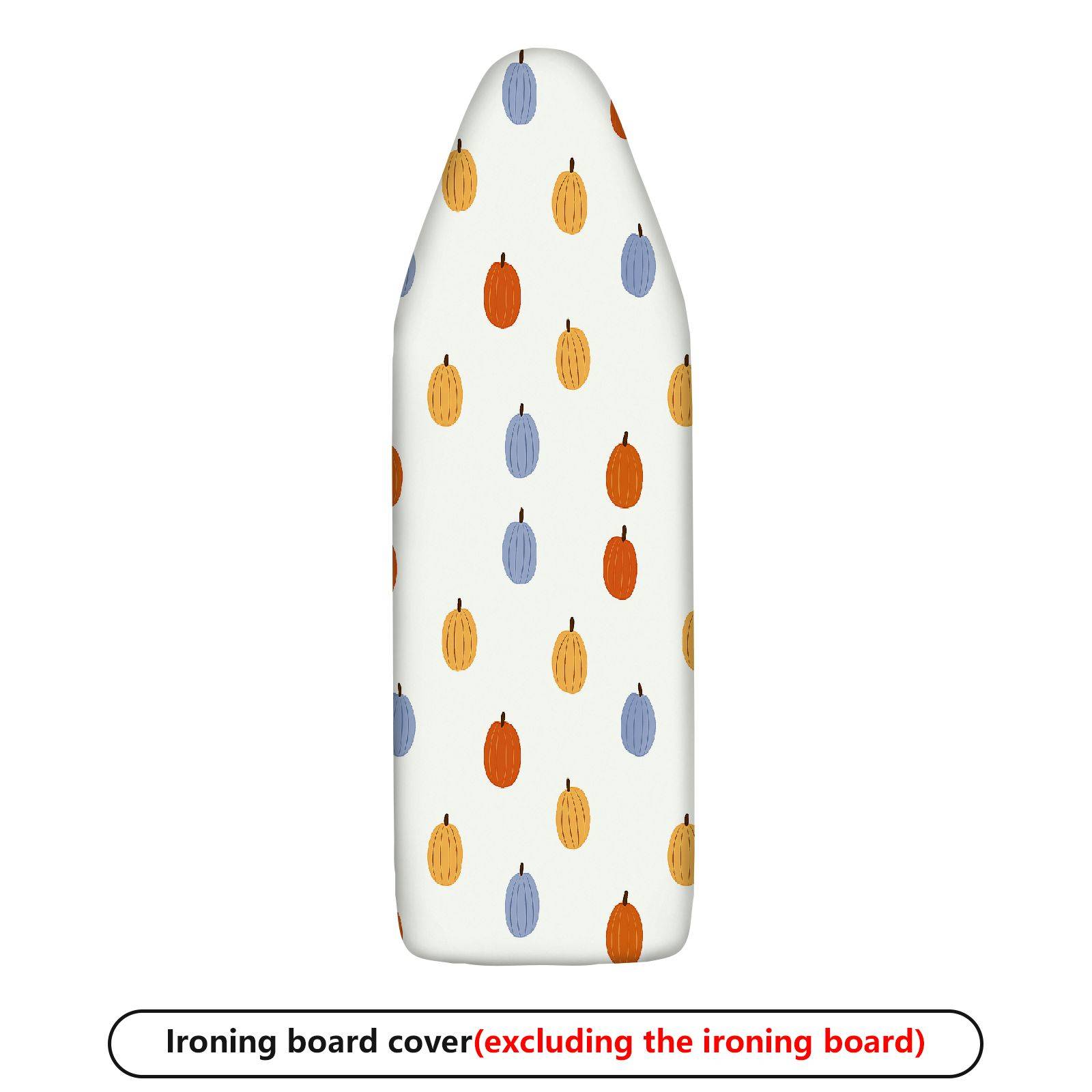 1-Piece Pumpkin Pattern Retro Autumn  Ironing Board Cover, Universal Size, Without Board