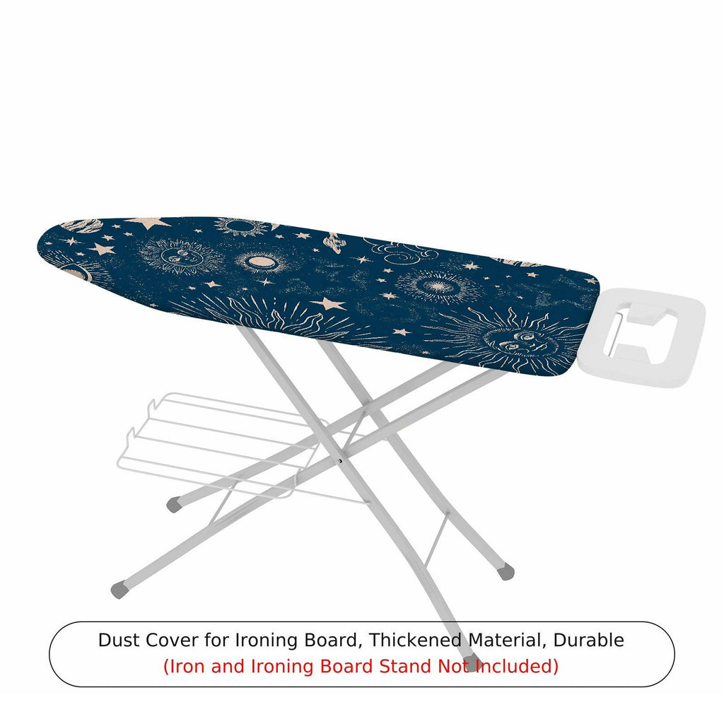 1-Piece Sun Moon Star  Ironing Board Cover, Universal Size, Without Board