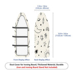1-Piece Moon Stars Constellation  Ironing Board Cover, Universal Size, Without Board