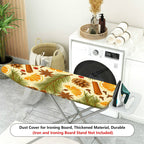1-Piece Pine Cone Orange Star Anise  Ironing Board Cover, Universal Size, Without Board