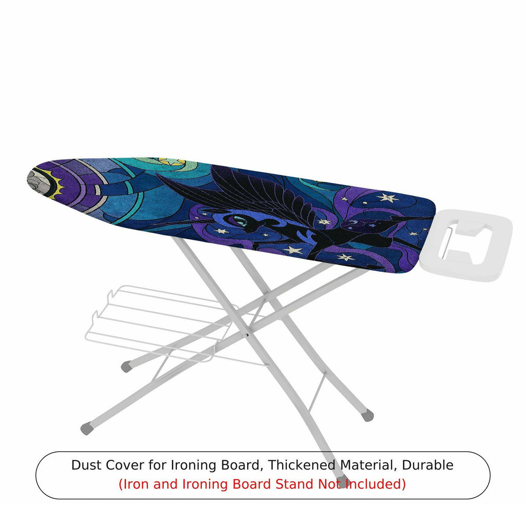 1-Piece Blue Moon Stars Night  Ironing Board Cover, Universal Size, Without Board