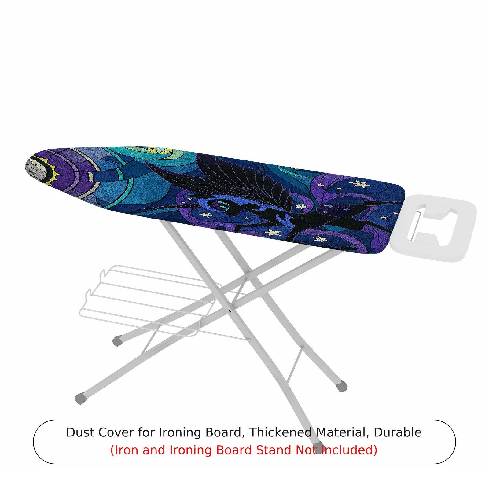 1-Piece Blue Moon Stars Night  Ironing Board Cover, Universal Size, Without Board