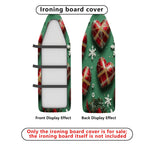 1-Piece Heart Snowflake Christmas  Ironing Board Cover, Universal Size, Without Board