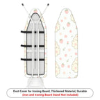 1-Piece Floral Strawberry  Ironing Board Cover, Universal Size, Without Board