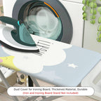 1-Piece Owl Night Star  Ironing Board Cover, Universal Size, Without Board