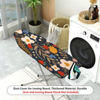 1-Piece Floral Pattern Strawberry Leaf  Ironing Board Cover, Universal Size, Without Board