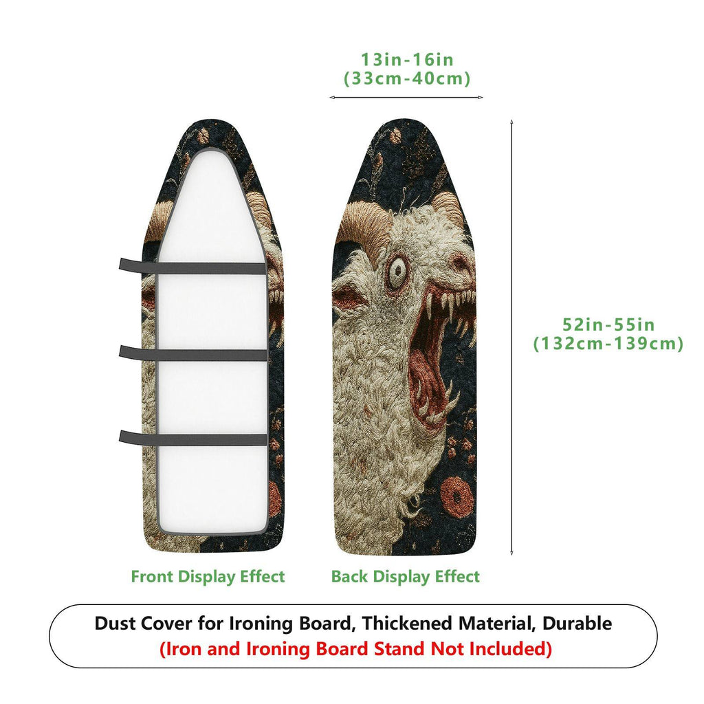 1-Piece Artistic Animal Vintage  Ironing Board Cover, Universal Size, Without Board