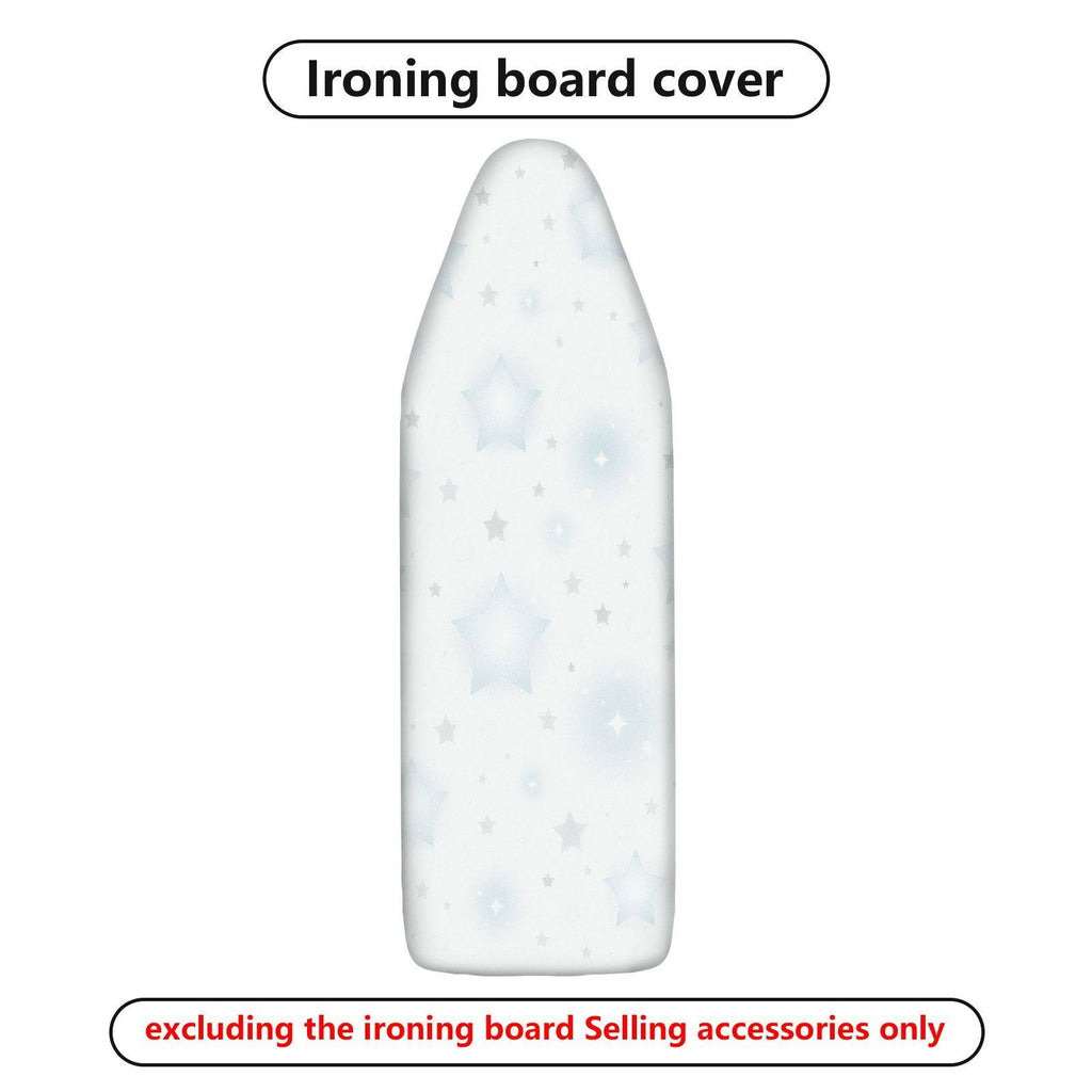 1-Piece Star Pattern Blue Gray  Ironing Board Cover, Universal Size, Without Board