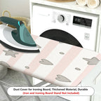 1-Piece Stripes Stars Hearts  Ironing Board Cover, Universal Size, Without Board