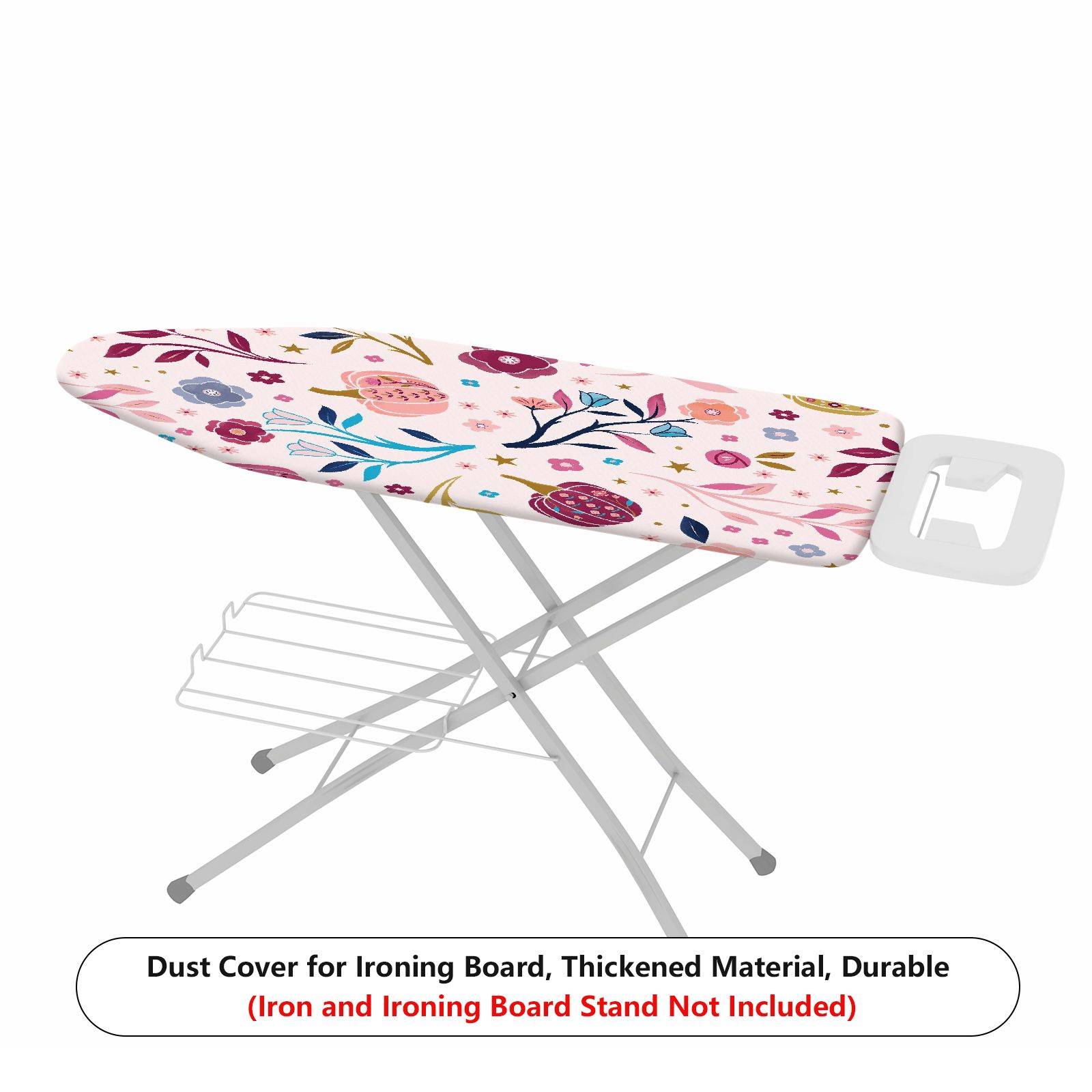1-Piece Floral Pumpkin Star  Ironing Board Cover, Universal Size, Without Board