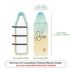 1-Piece Beach Relax Starfish  Ironing Board Cover, Universal Size, Without Board