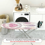 1-Piece Dreamcatcher Heart Feather  Ironing Board Cover, Universal Size, Without Board