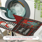 1-Piece Christmas Reindeer Snowman  Ironing Board Cover, Universal Size, Without Board