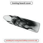 1-Piece Dog Animal Art  Ironing Board Cover, Universal Size, Without Board