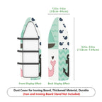 1-Piece Nautical Animal Patterns Anchor  Ironing Board Cover, Universal Size, Without Board