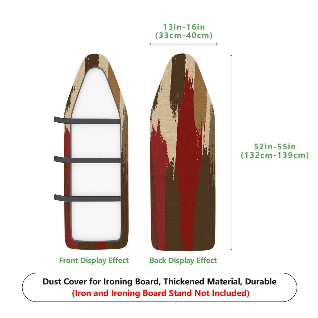 1-Piece Retro Stripes Abstract  Ironing Board Cover, Universal Size, Without Board