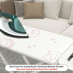 1-Piece Cute  Cat Heart  Ironing Board Cover, Universal Size, Without Board