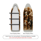 1-Piece Dogs Puppies Animals  Ironing Board Cover, Universal Size, Without Board