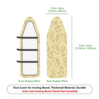 1-Piece Animal Beige  Ironing Board Cover, Universal Size, Without Board
